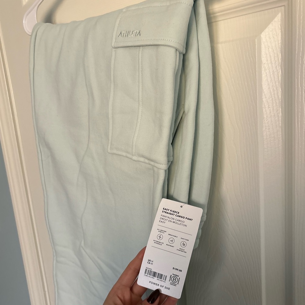 Athleta Fleece Cargo Pants - Picture 4 of 4